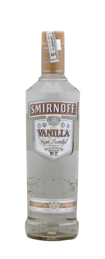 Alcoholliquor prices: Smirnoff Vodka 2018 Price List